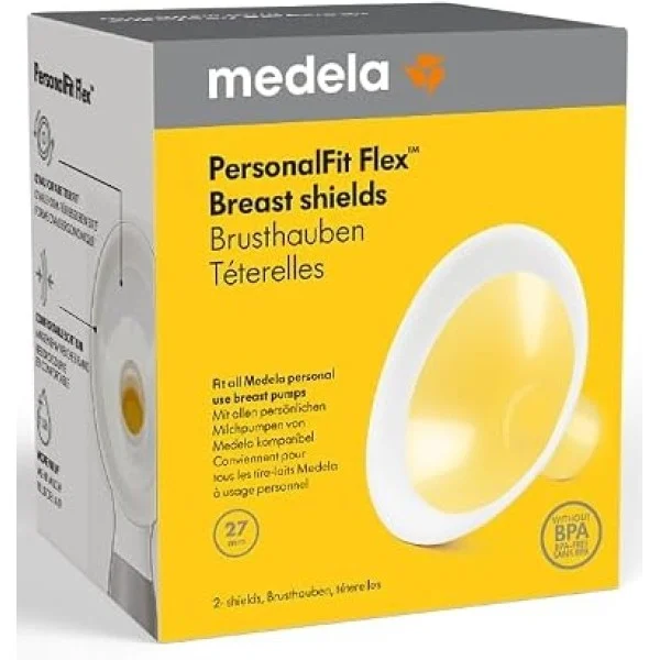 MEDELA Personal Fit Flex Breast Shield 27mm 2pcs, Size - (L) - MED101033992